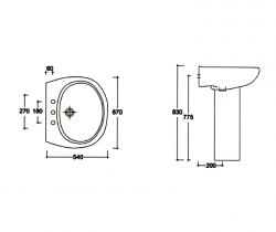 SCHEMA LAVABO CLIO